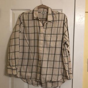 Madewell oversized flannel